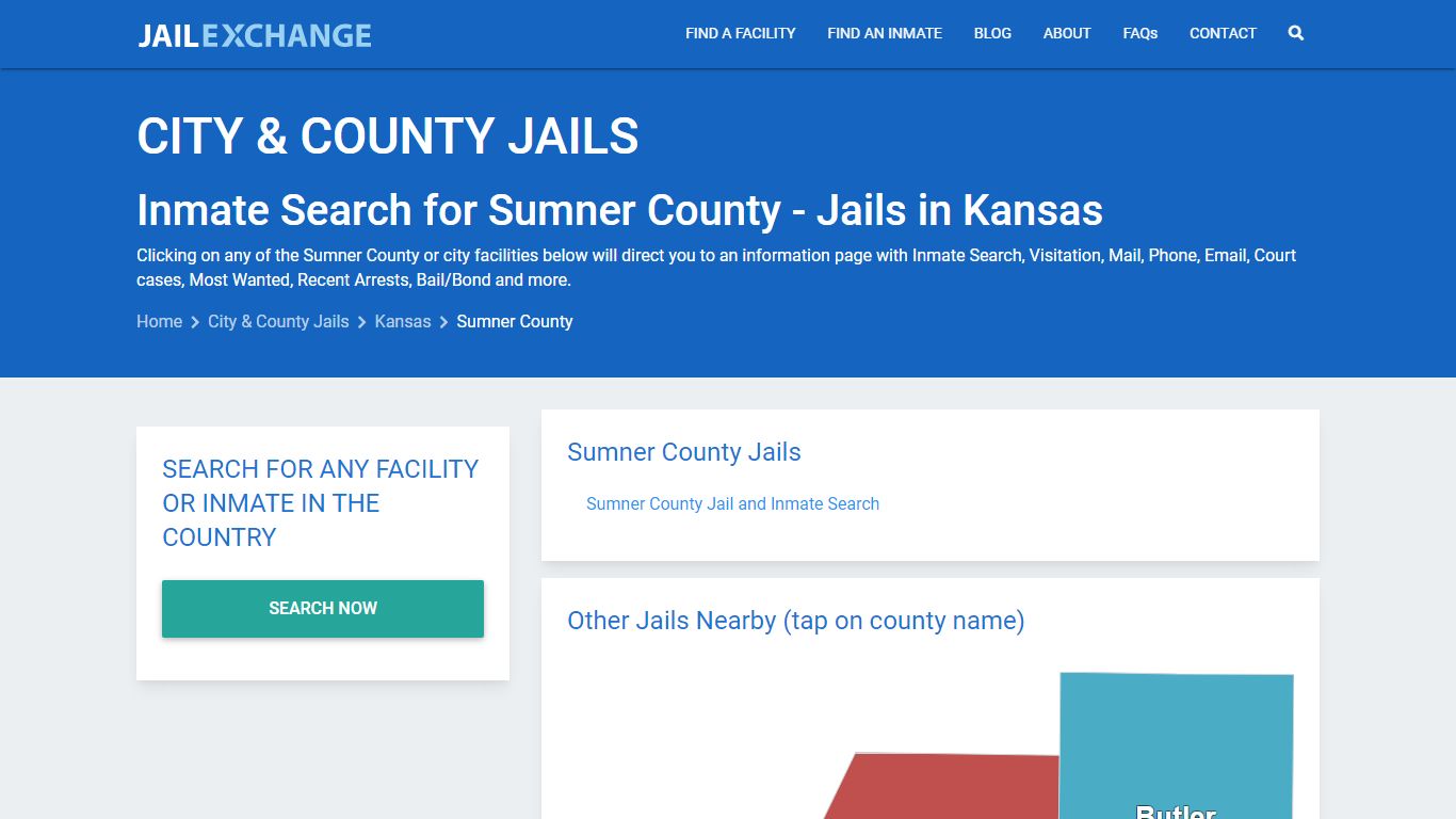 Inmate Search for Sumner County | Jails in Kansas - Jail Exchange